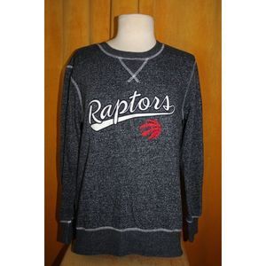 OTS Adult LG NBA Toronto Raptors Basketball Lightweight Long Sleeved Sweatshirt
